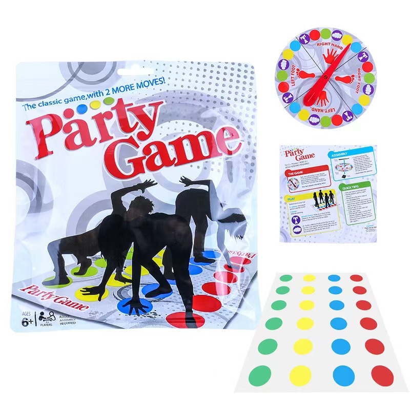 Kids Outdoor Yard Games - Twister Party Game - Familie Indoor