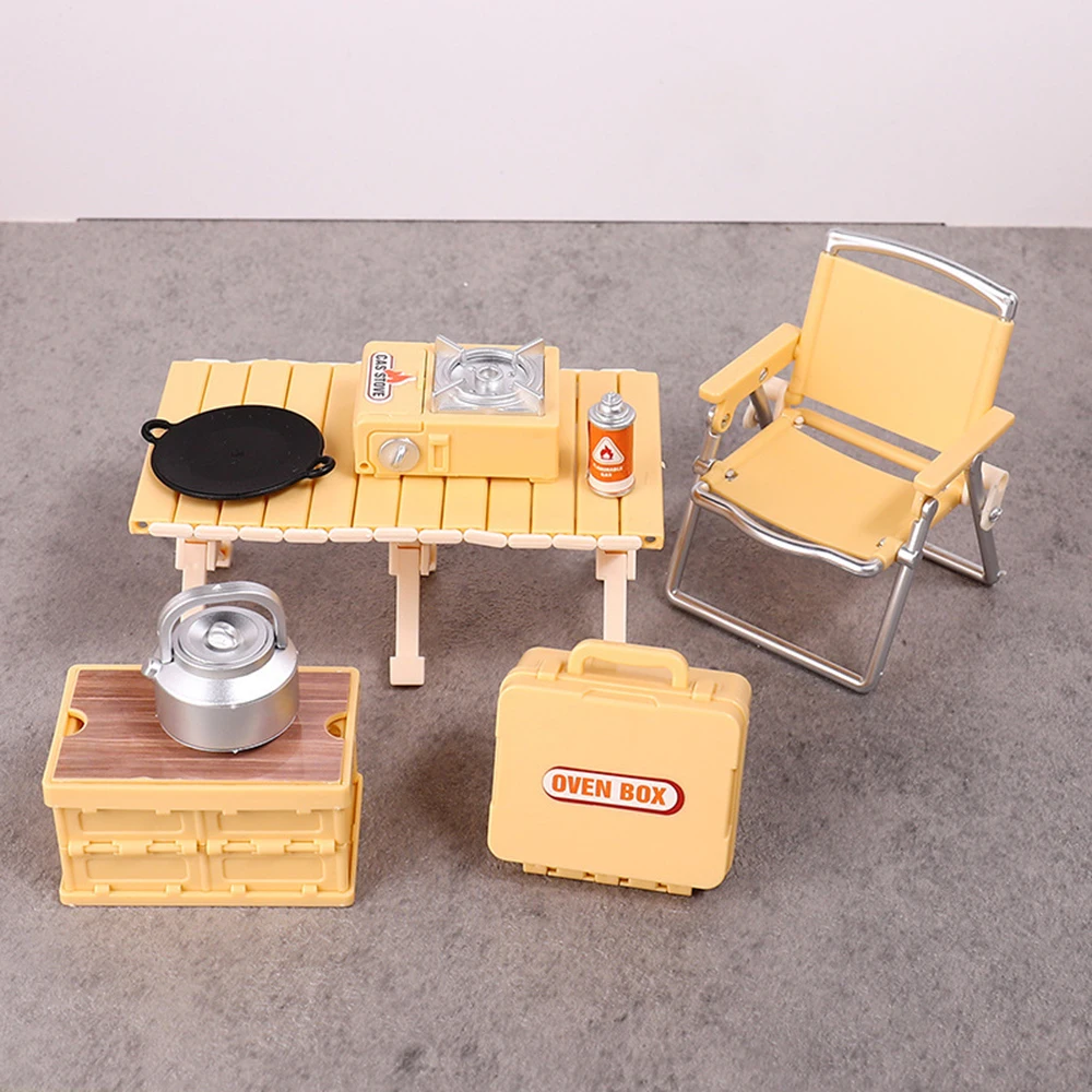 Kids Outdoor Table And Chair Set - Mini klapstoel en tafelset - Simulatie
