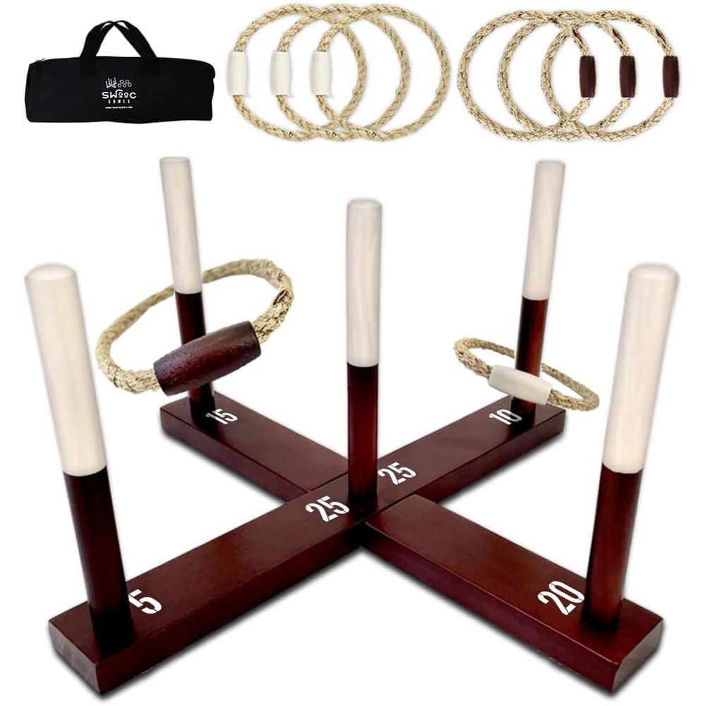 Kids Outdoor Yard Toys - Ringgooi-spel voor alle weersomstandigheden - Eenvoudige