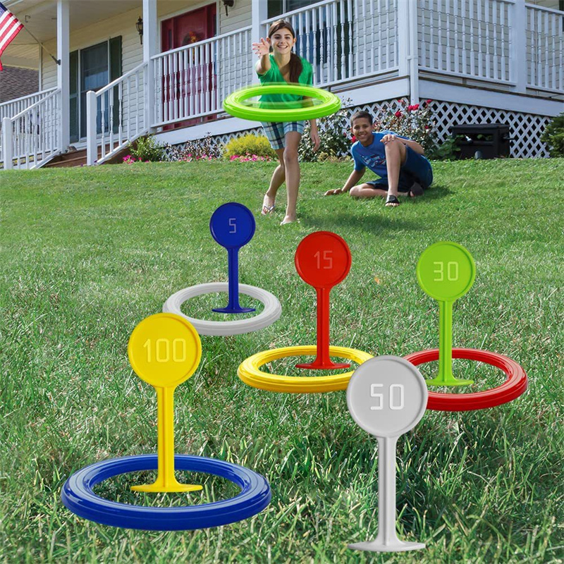 Kids Outdoor Yard Toys - Plastic ringgooi spel voor kinderen, buitenspeelgoed