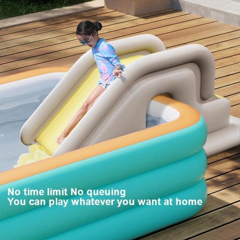 Kids Outdoor Water Toys - Opblaasbare Waterglijbaan Kinderen Zwemmen Water Spelen