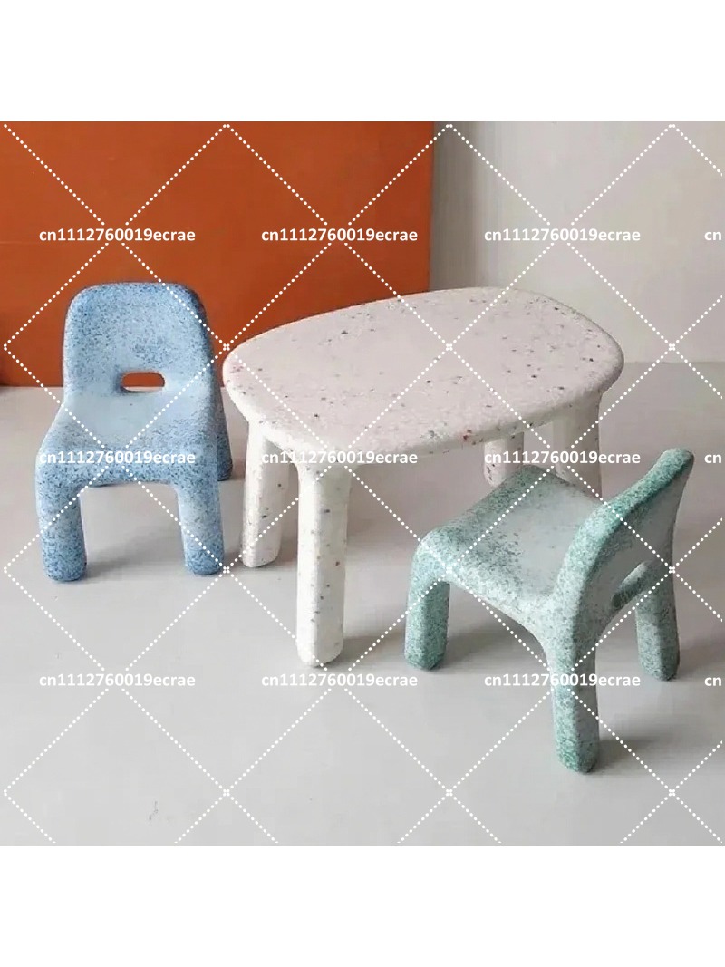 Kids Outdoor Table And Chair Set - Kinderen Plastic Tafel- en Stoelenset Creatief
