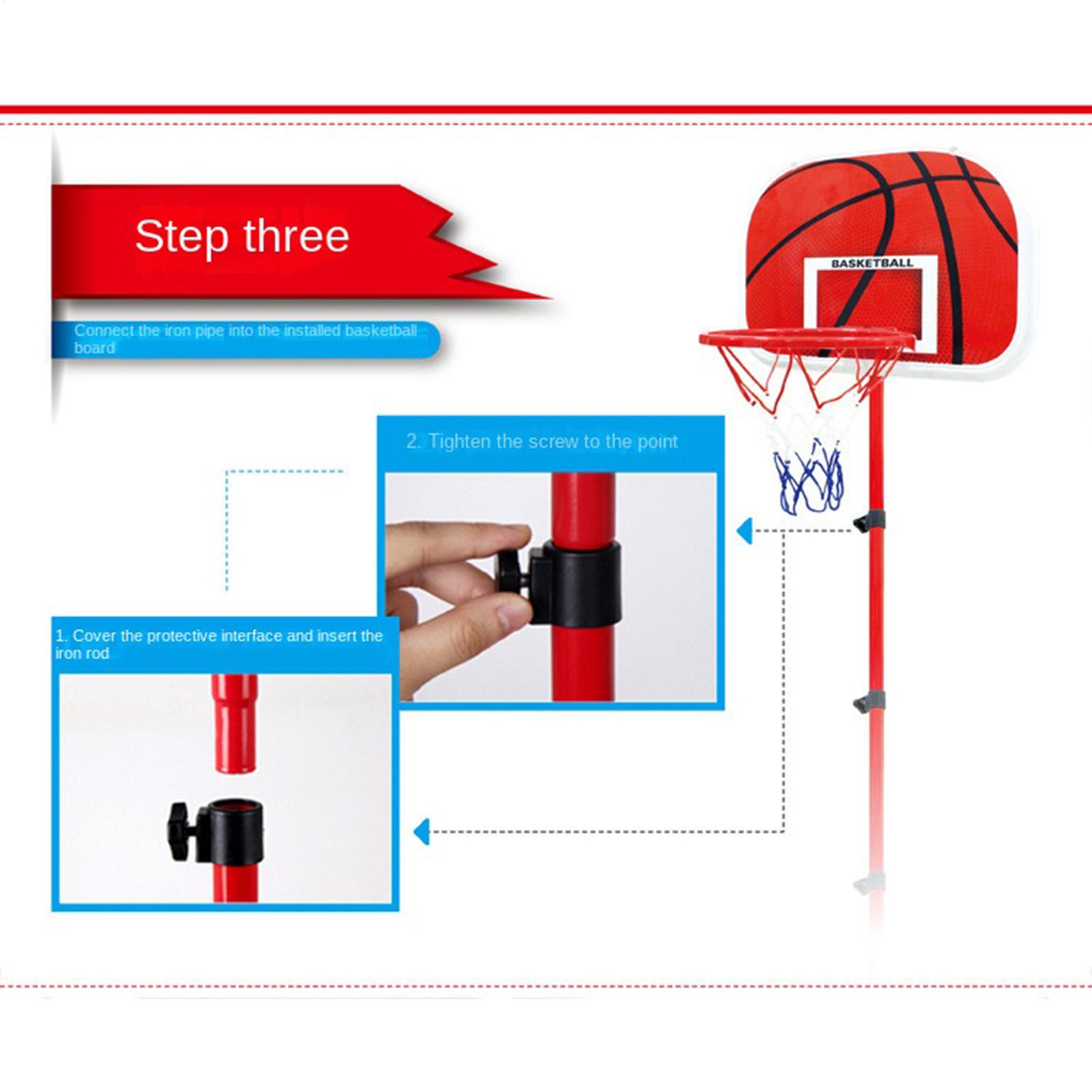 Kids Outdoor Basketball - Basketbalring en -standaard voor kinderen met
