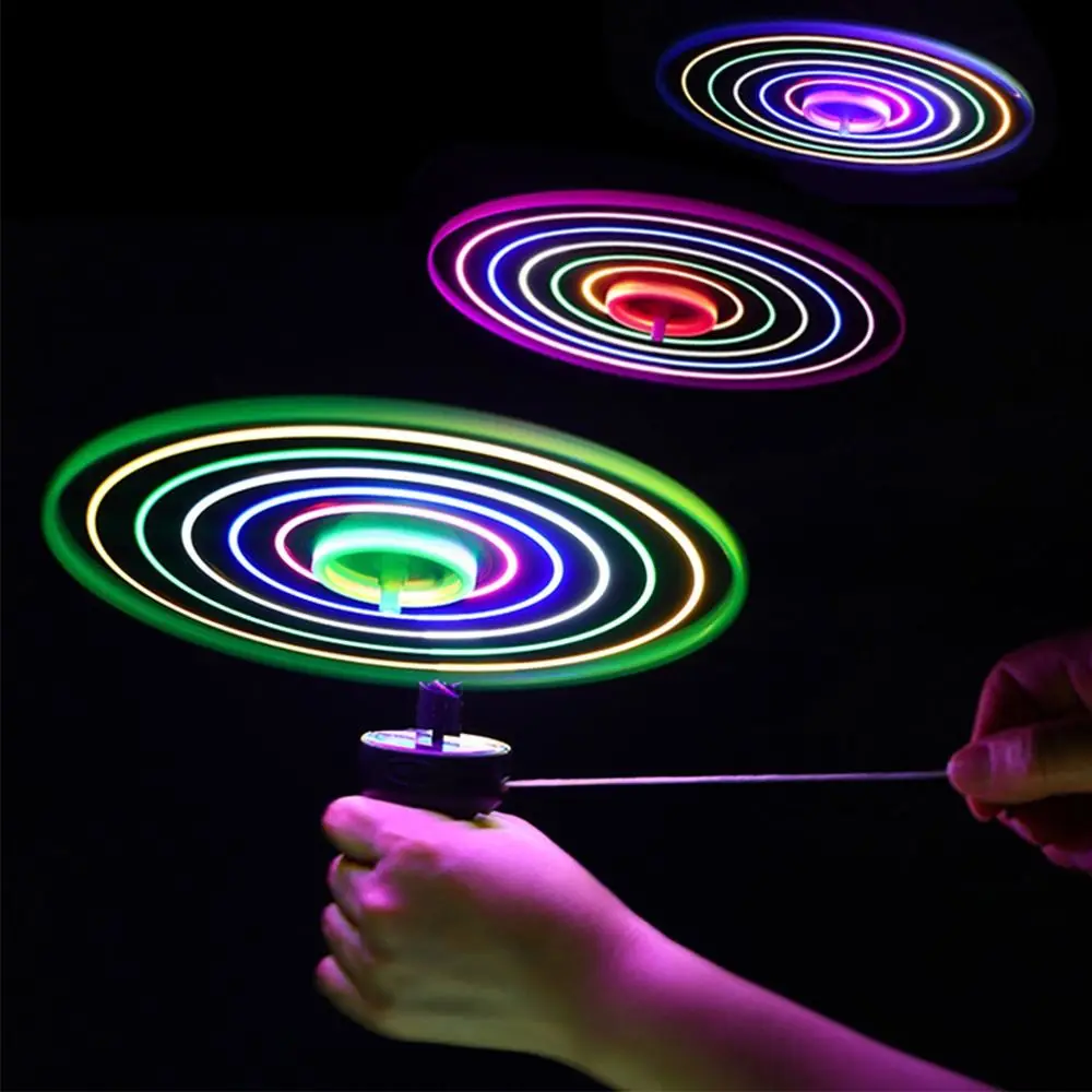 Kids Outdoor Yard Games - 1 STKS Lichtgevende Vliegende Schijf Propeller