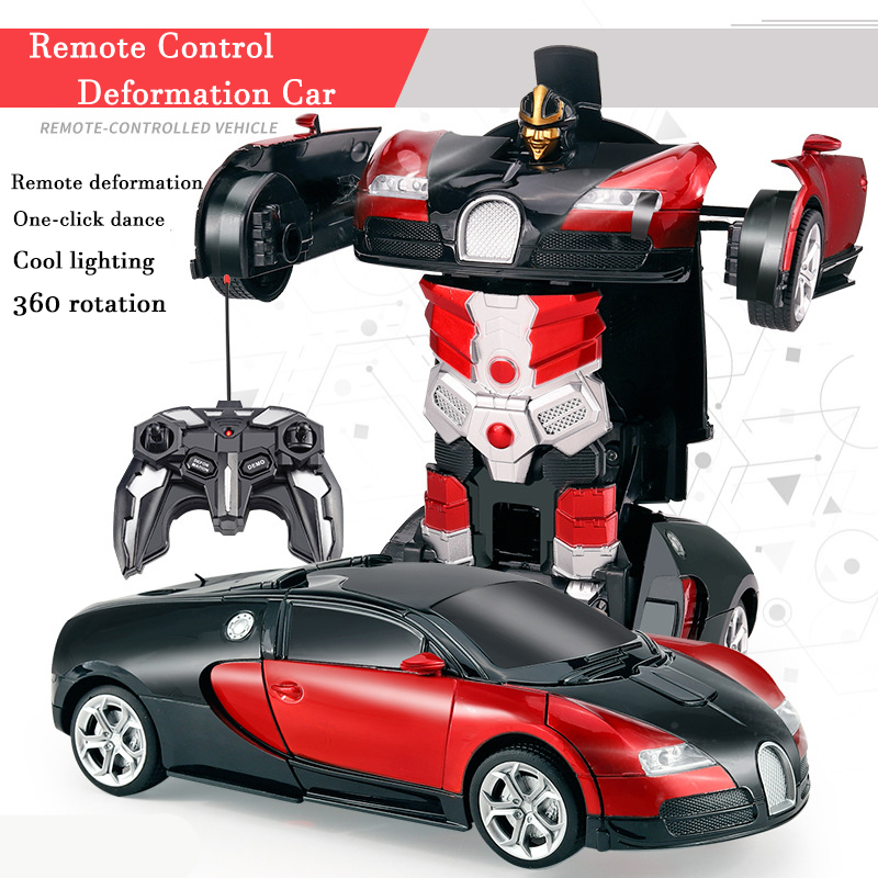 Kids Outdoor Water Toys - 2in1 elektrische RC auto transformatie robots