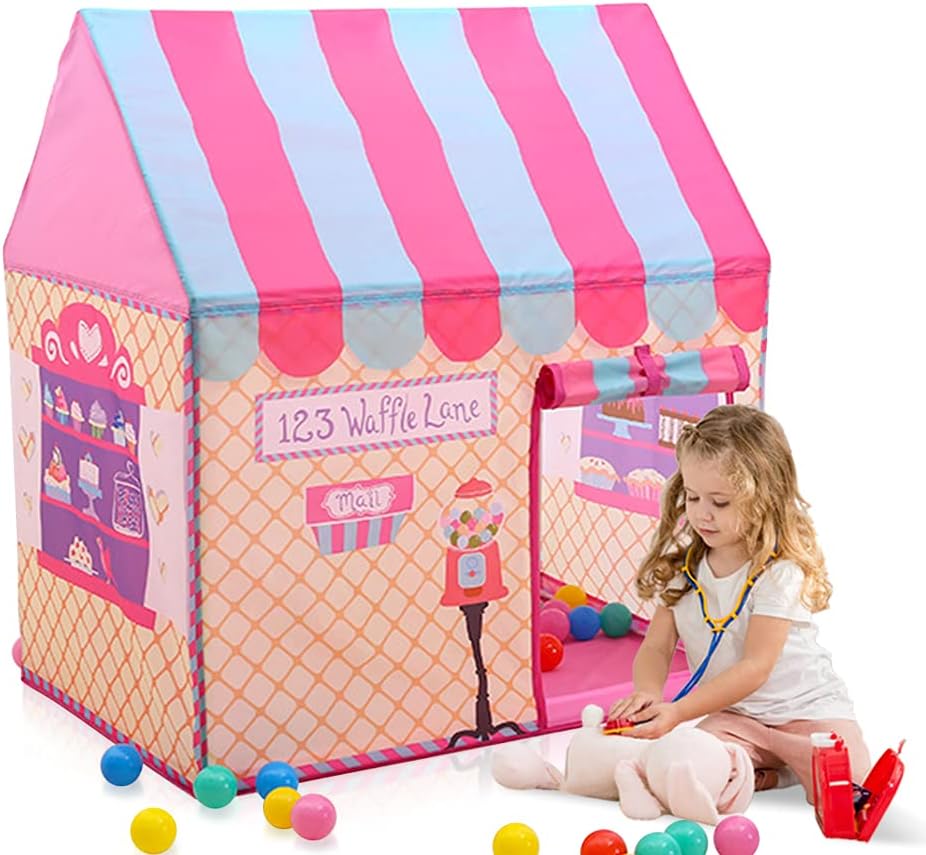 Kids Outdoor Wendy House - Jongens Meisjes Speelgoed Kinderen Binnen Speelhuisje