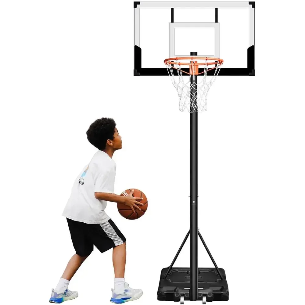 Kids Outdoor Basketball - Verstelbare buitenbasketbalring voor kinderen & volwassenen,