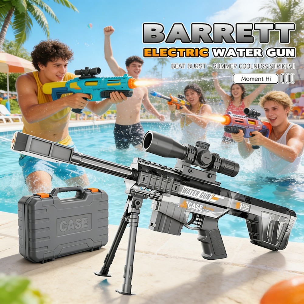 Kids Outdoor Yard Games - Elektrisch automatisch sluipschutterwaterpistool Speelgoed Zomer Buiten