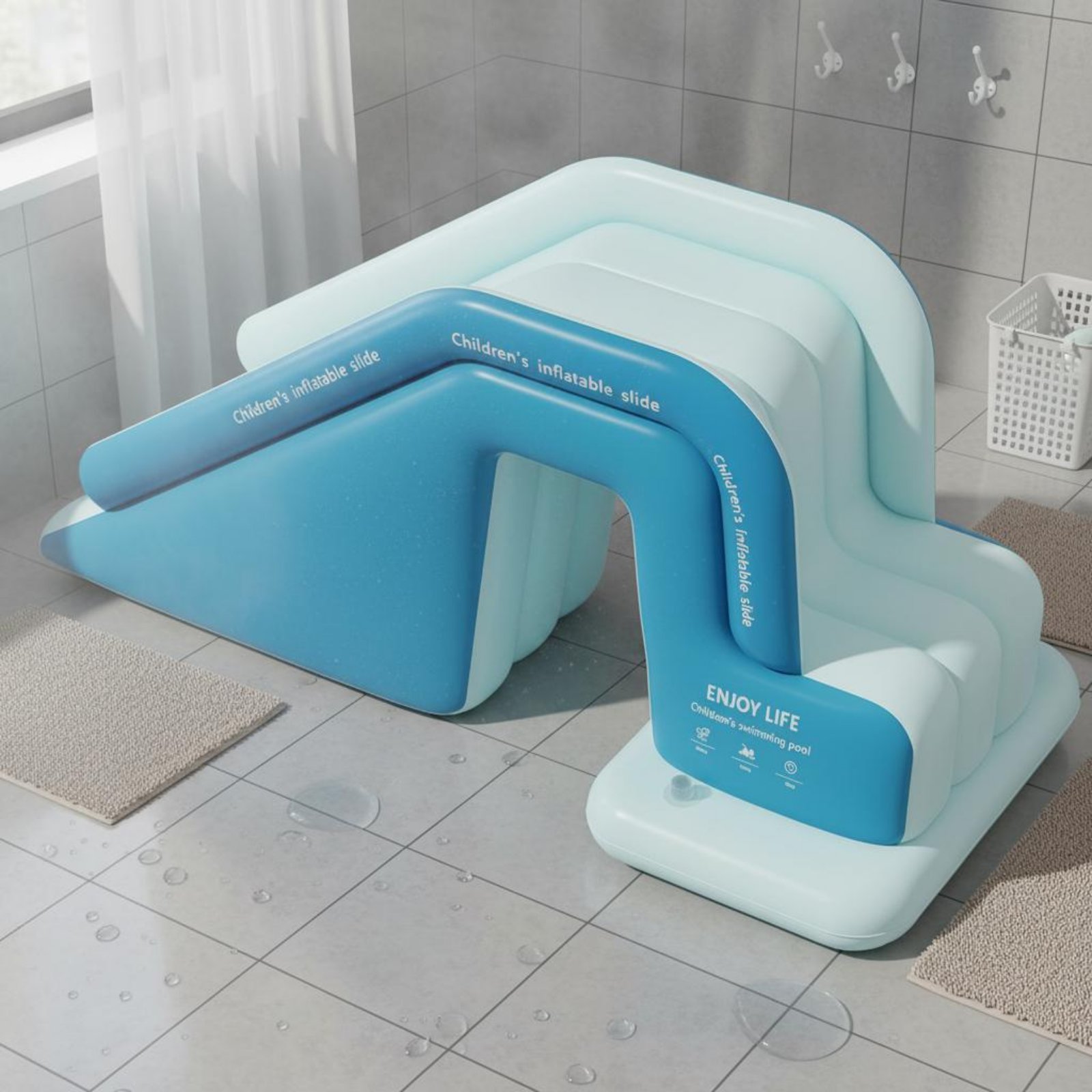 Opblaasbare zwembadglijbaan Op - Kids Outdoor Water Toys recensie en prijs