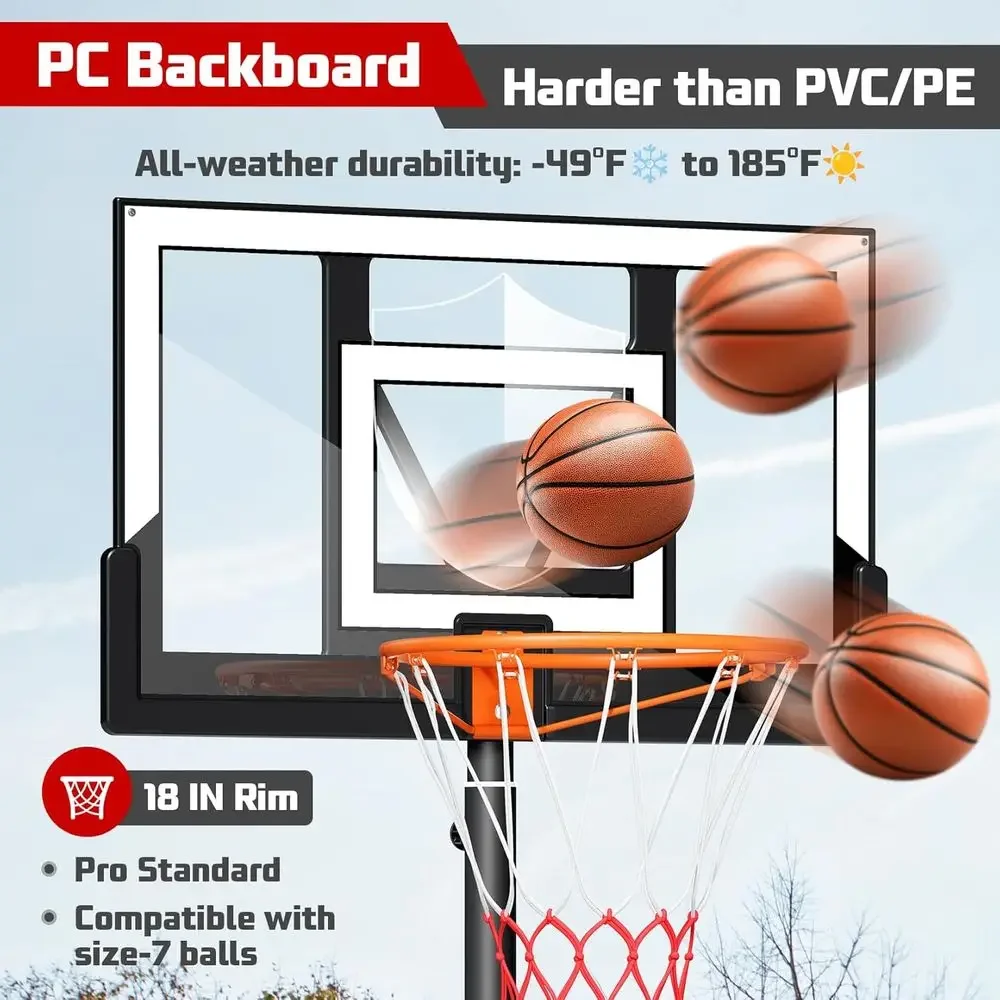 Draagbare buitenbasketbalring  - Kids Outdoor Basketball recensie en prijs