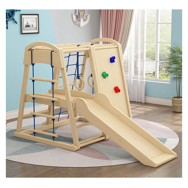 Indoor/outdoor houten klimrekk - Kids Outdoor Wooden Climbing Frame recensie en prijs
