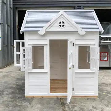 Fabrieksgemaakte houten speelh - Kids Outdoor Wooden Playhouse recensie en prijs