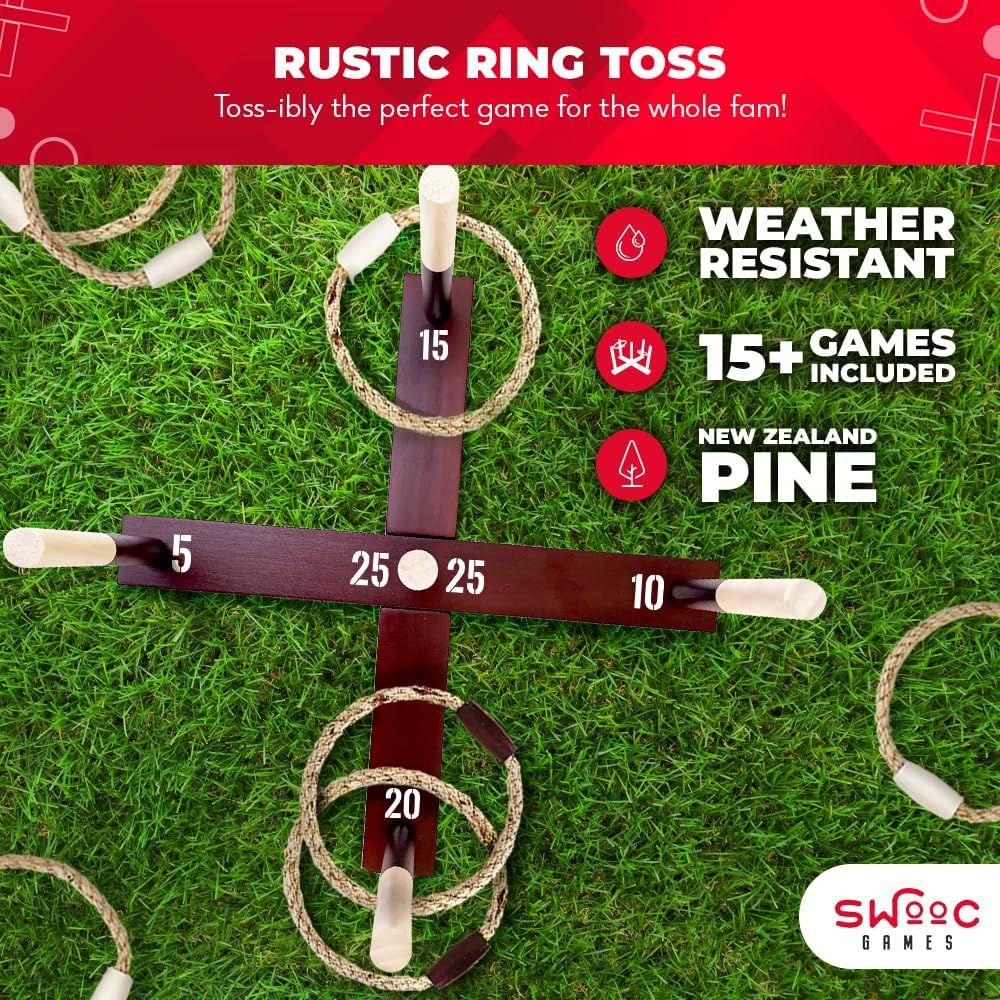 Ringgooi-spel voor alle weerso - Kids Outdoor Yard Toys recensie en prijs