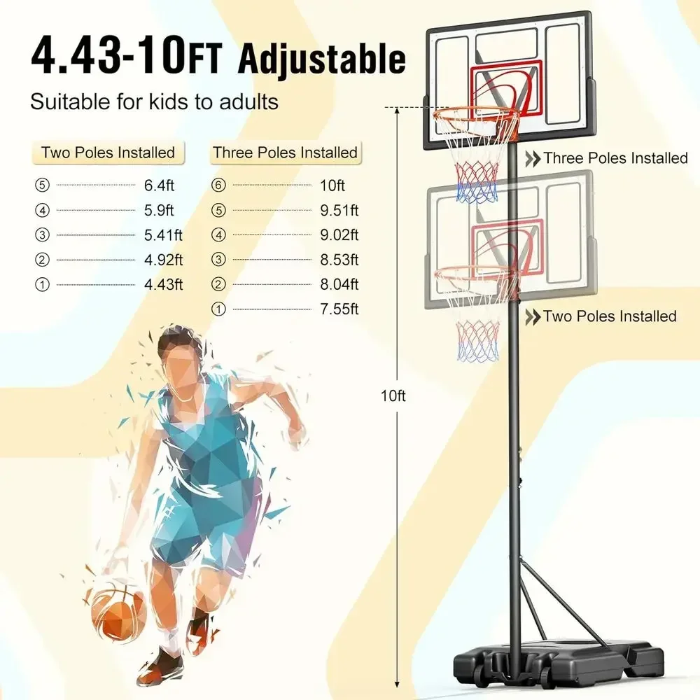 Draagbare basketbalring voor b - Kids Outdoor Basketball recensie en prijs