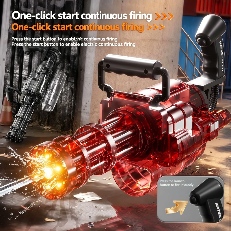 Automatisch draaiend Gatling w - Kids Outdoor Water Toys recensie en prijs