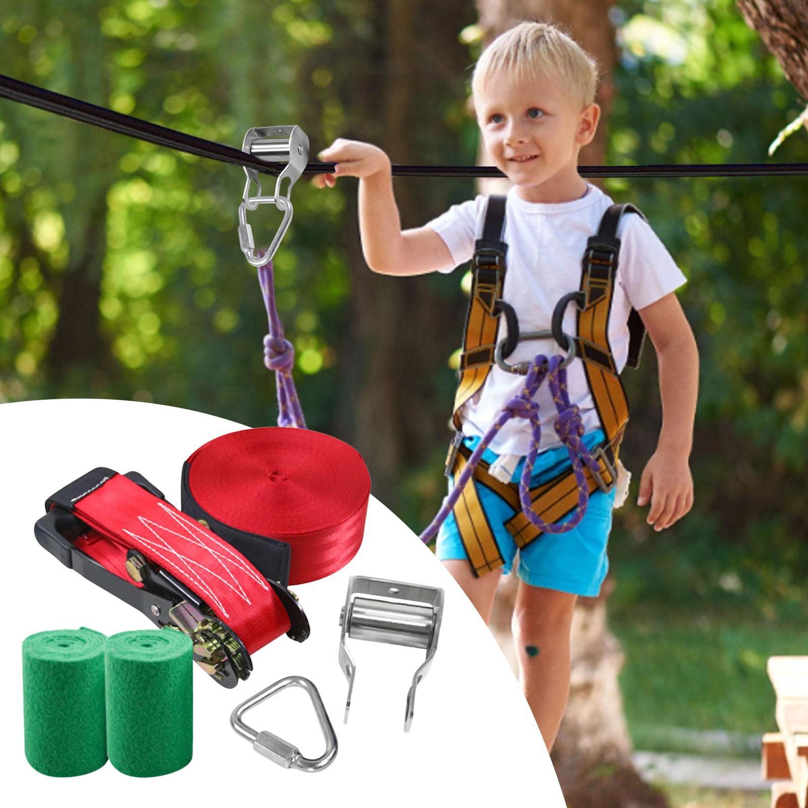 Zipline voor kinderen, evenwic - Kids Outdoor Yard Toys recensie en prijs