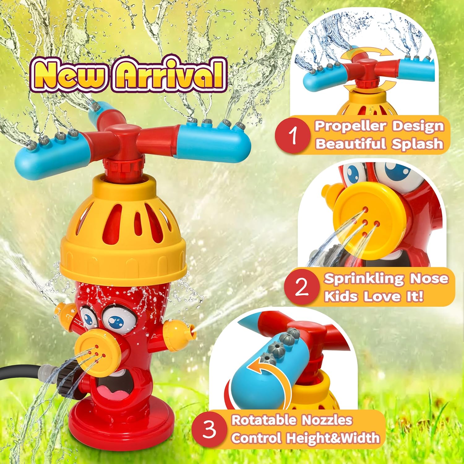 Watersproeispeelgoed Hydrant S - Kids Outdoor Yard Toys recensie en prijs