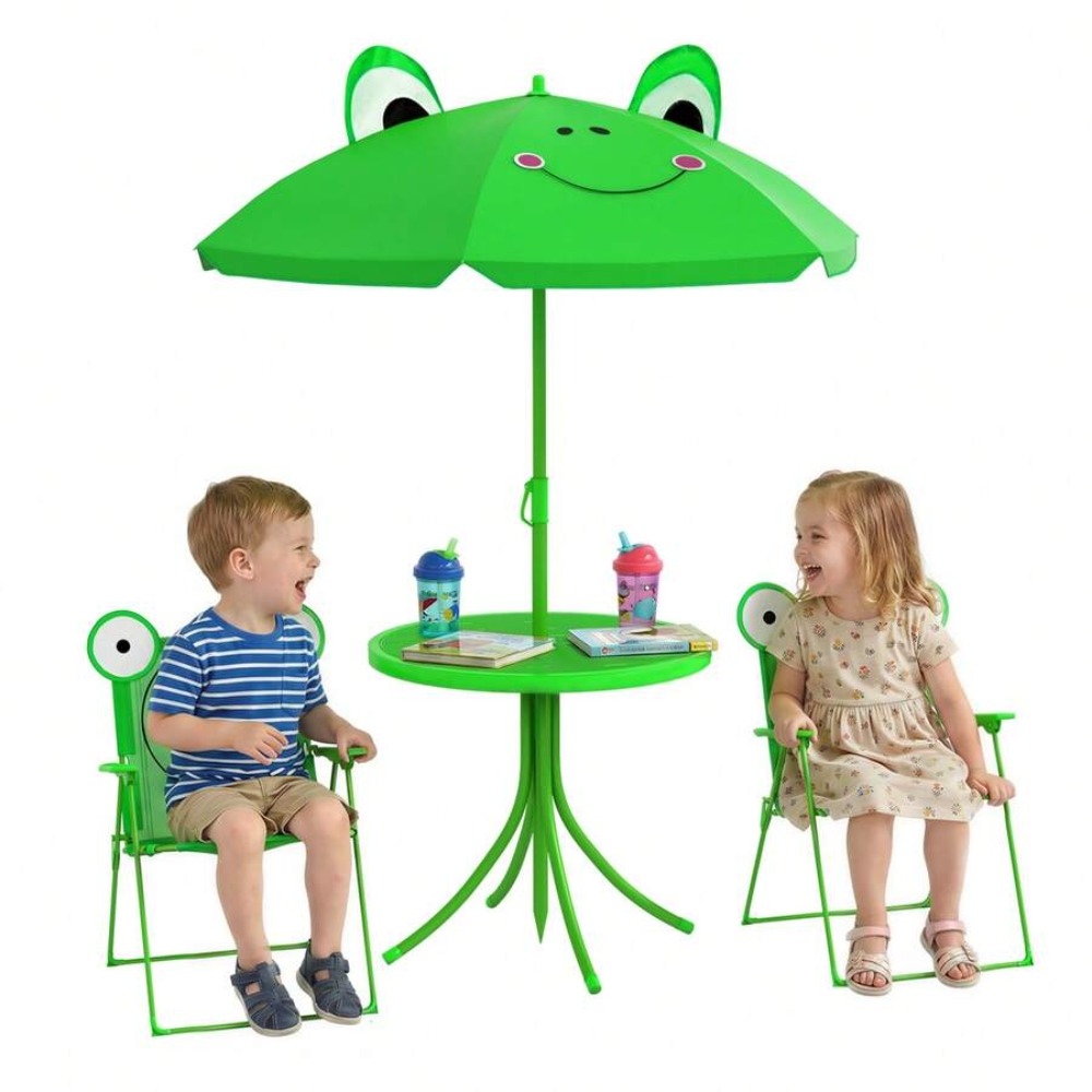 Kinderen Tafel- en Stoelenset  - Kids Outdoor Table And Chair Set recensie en prijs