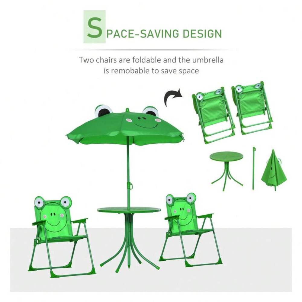 Kinderen Tafel- en Stoelenset  - Kids Outdoor Table And Chair Set recensie en prijs