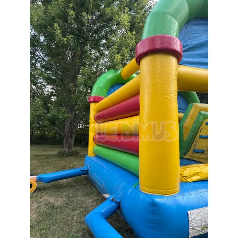 Commerciële opblaasbare hinder - Kids Outdoor Jump House recensie en prijs