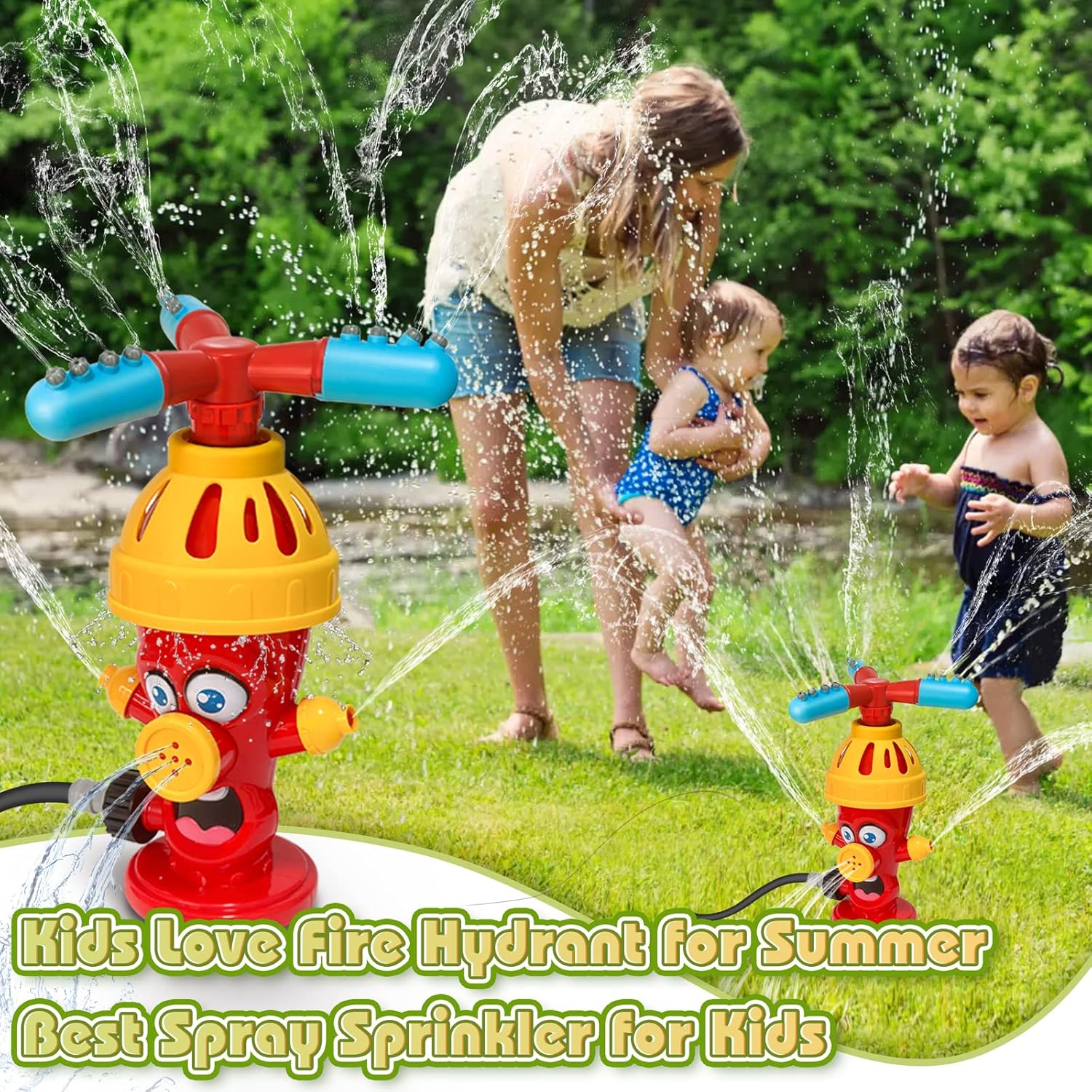 Hydrant Sprinkle Water Spray T - Kids Outdoor Yard Toys recensie en prijs