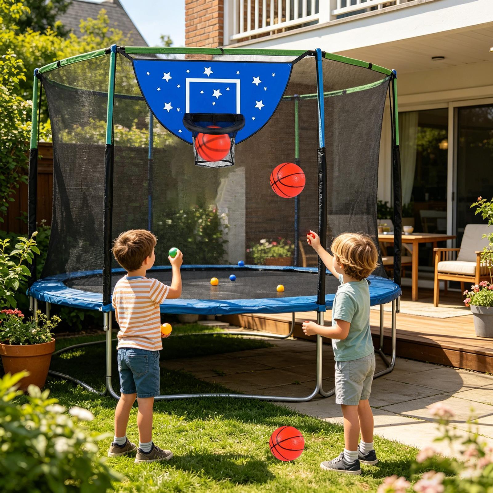 Basketbaldoel voor trampoline  - Kids Outdoor Basketball recensie en prijs