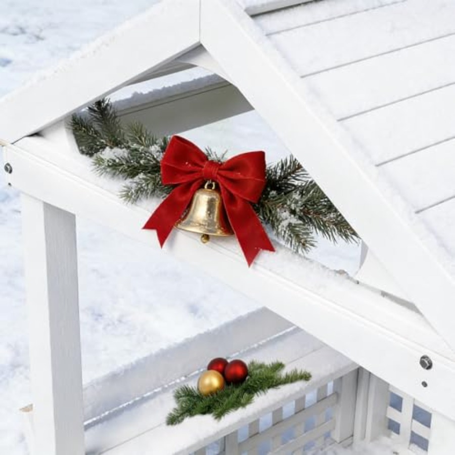 Buitenhuisje van hout voor kin - Kids Outdoor Wooden Playhouse recensie en prijs