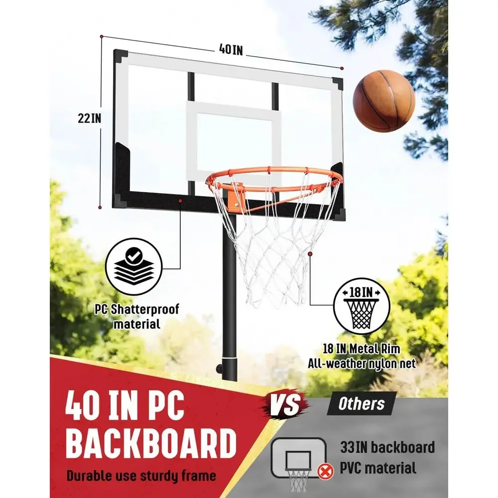 Verstelbare buitenbasketbalrin - Kids Outdoor Basketball recensie en prijs