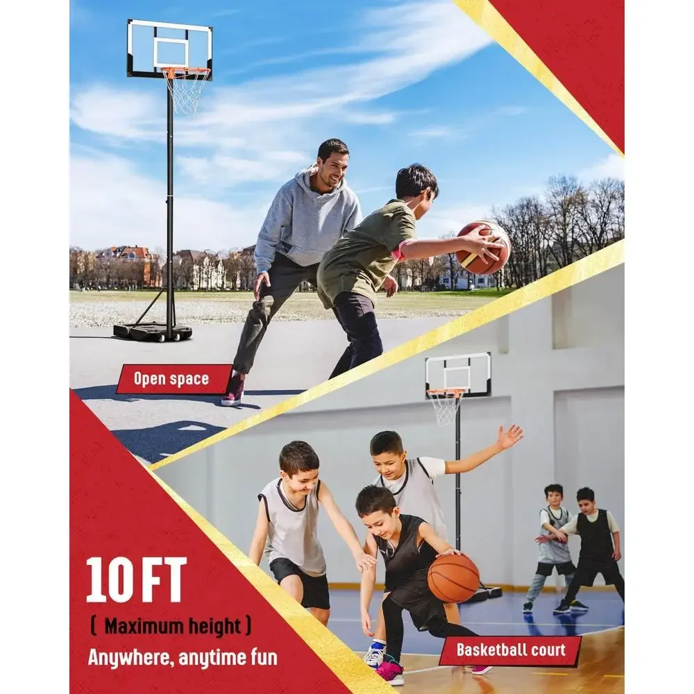 Verstelbare buitenbasketbalrin - Kids Outdoor Basketball recensie en prijs