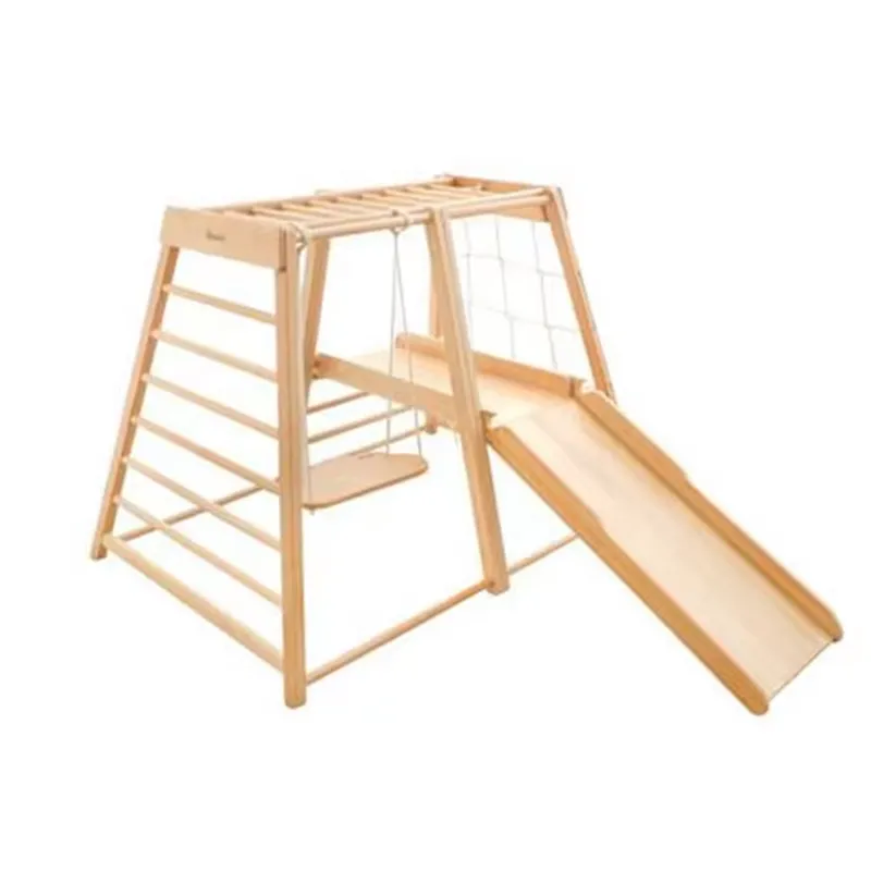 Montessori houten klimrek voor - Kids Outdoor Wooden Climbing Frame recensie en prijs
