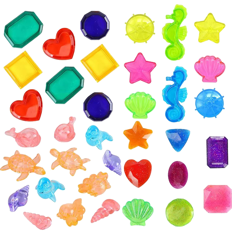 Kinderen Gekleurde Plastic Gem - Kids Outdoor Yard Games recensie en prijs