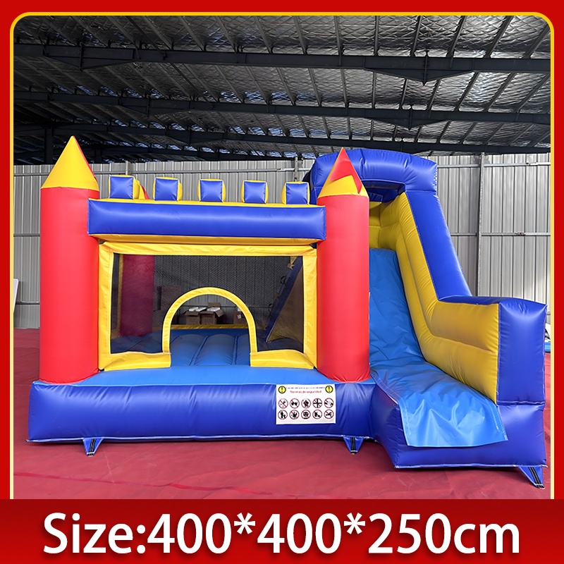 4m x 4m Opblaasbaar Springkast - Kids Outdoor Jump House recensie en prijs