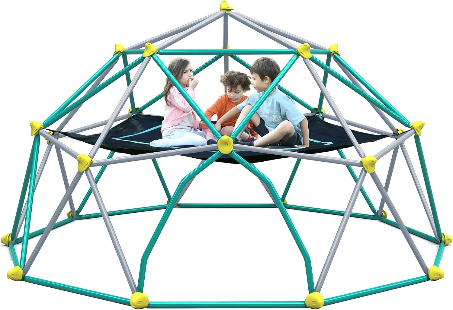 13 FT Klimkoepel met speelheme - Kids Outdoor Jungle Gym Dome recensie en prijs