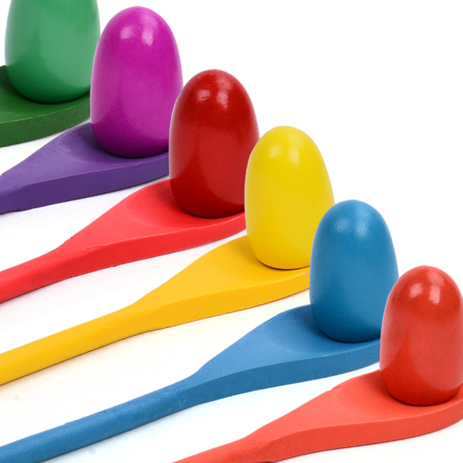 6 stuks Eierlepel Racespel Han - Kids Outdoor Yard Toys recensie en prijs