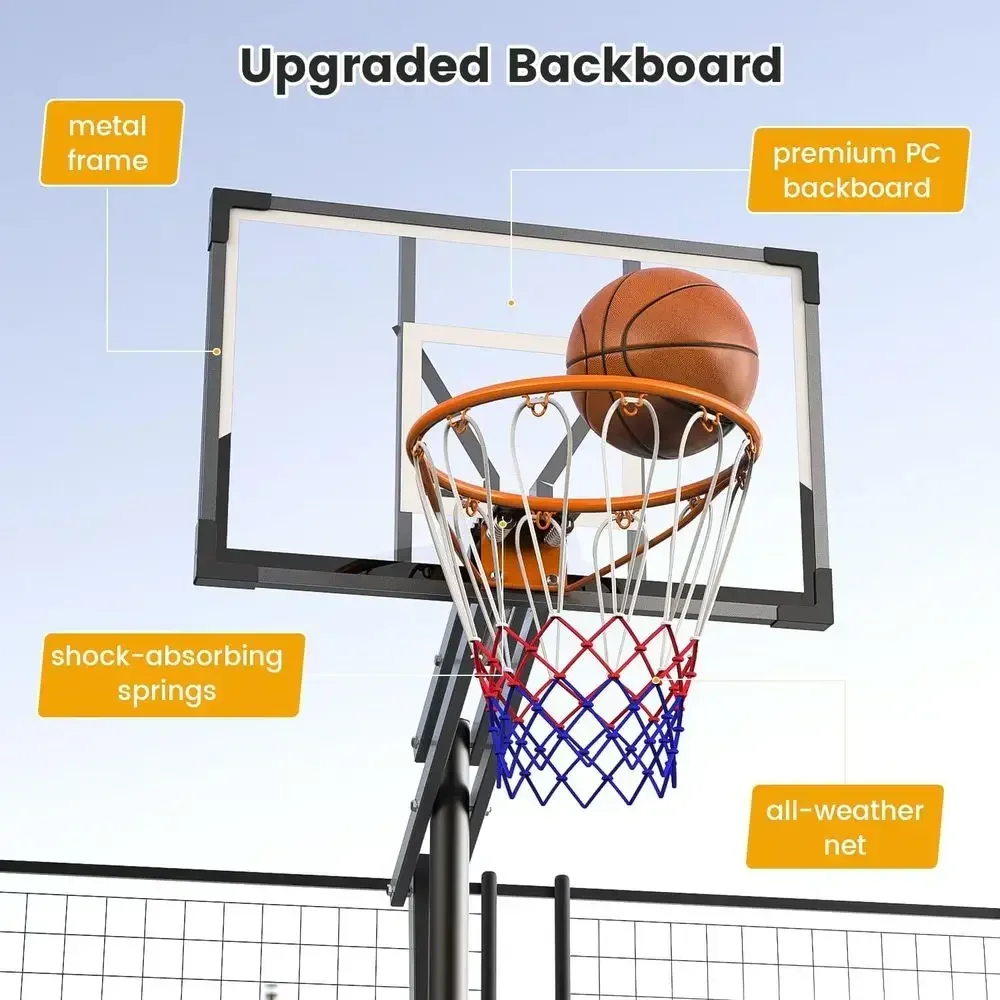 Draagbare buitenbasketbalring  - Kids Outdoor Basketball recensie en prijs