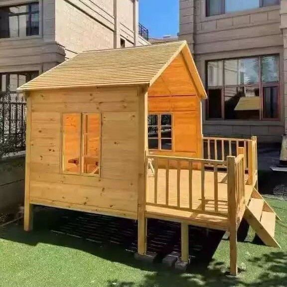 Buiten beweegbare montage Gast - Kids Outdoor Wooden Playhouse recensie en prijs