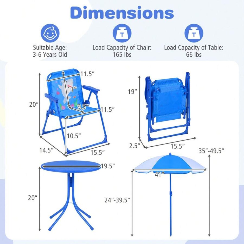 Kinderpicknicktafel voor buite - Kids Outdoor Table And Chair Set recensie en prijs
