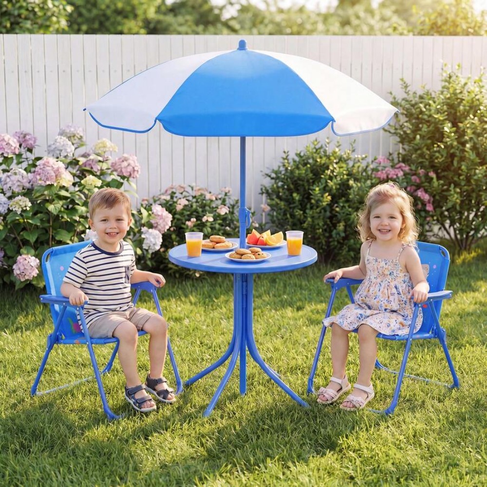 Kinderpicknicktafel voor buite - Kids Outdoor Table And Chair Set recensie en prijs
